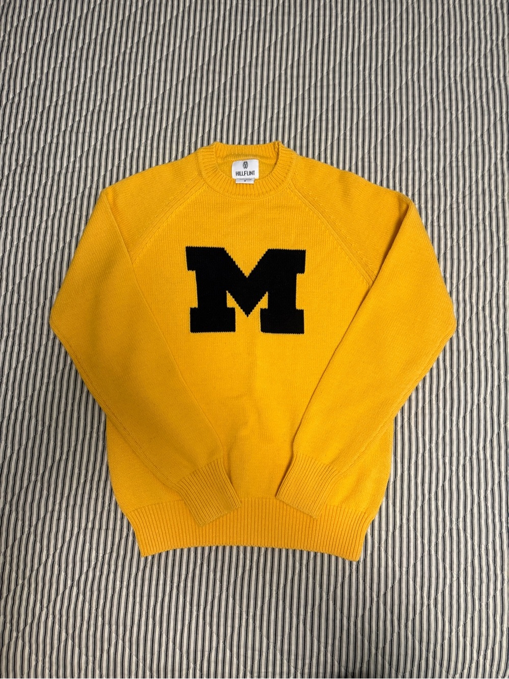 Hillflint University of Michigan Block M Sweater